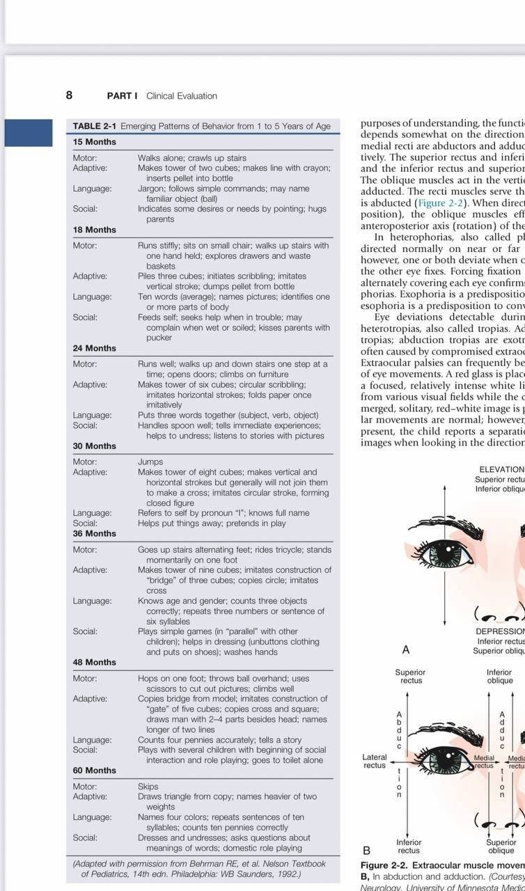Understanding Normal Behavioral Development in Children Aged 1 to 5 Years